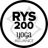 Abstract black and gray floral design.